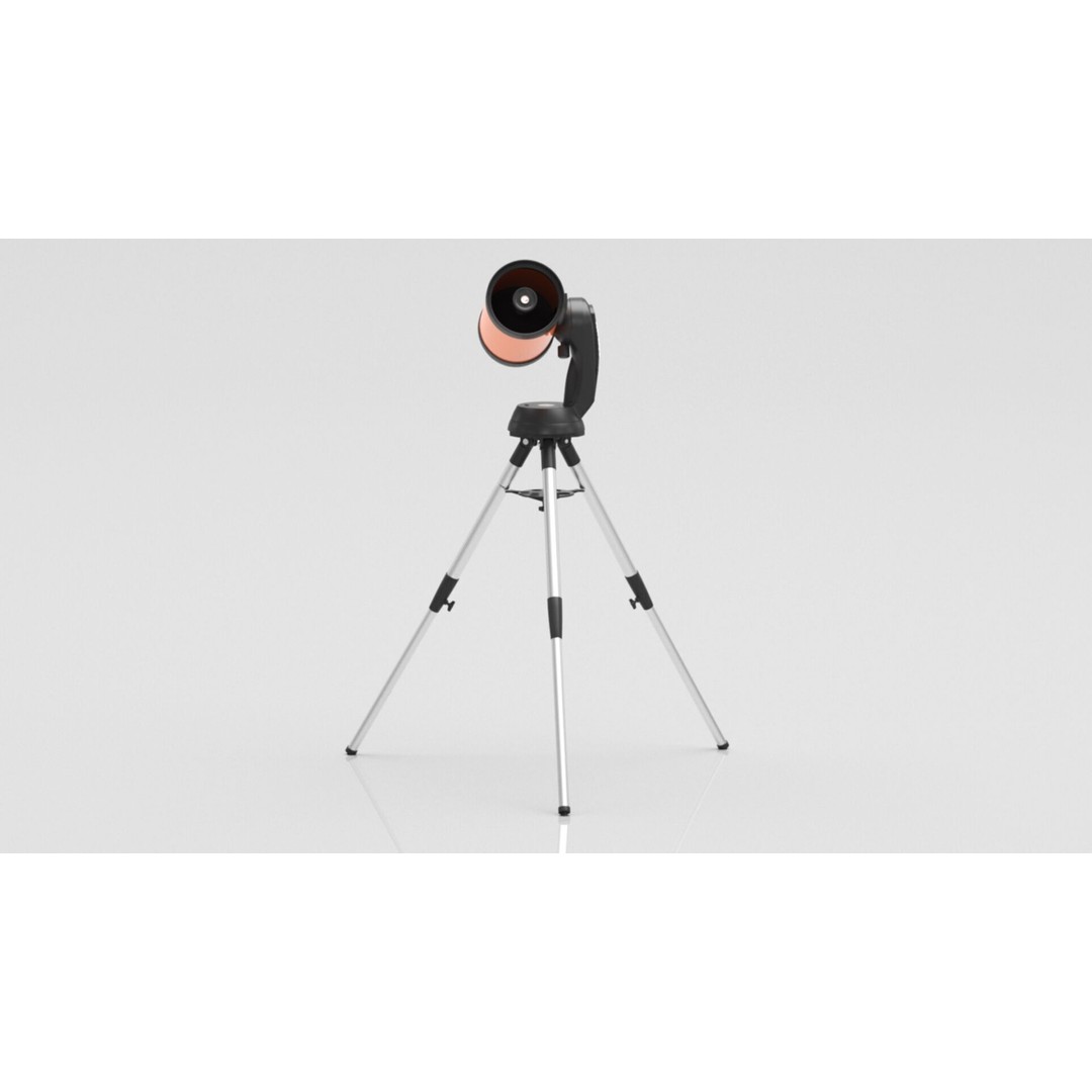 Celestron NexStar 8 SE Telescope 3D Model – Low Poly PBR Asset, FBX - View 4