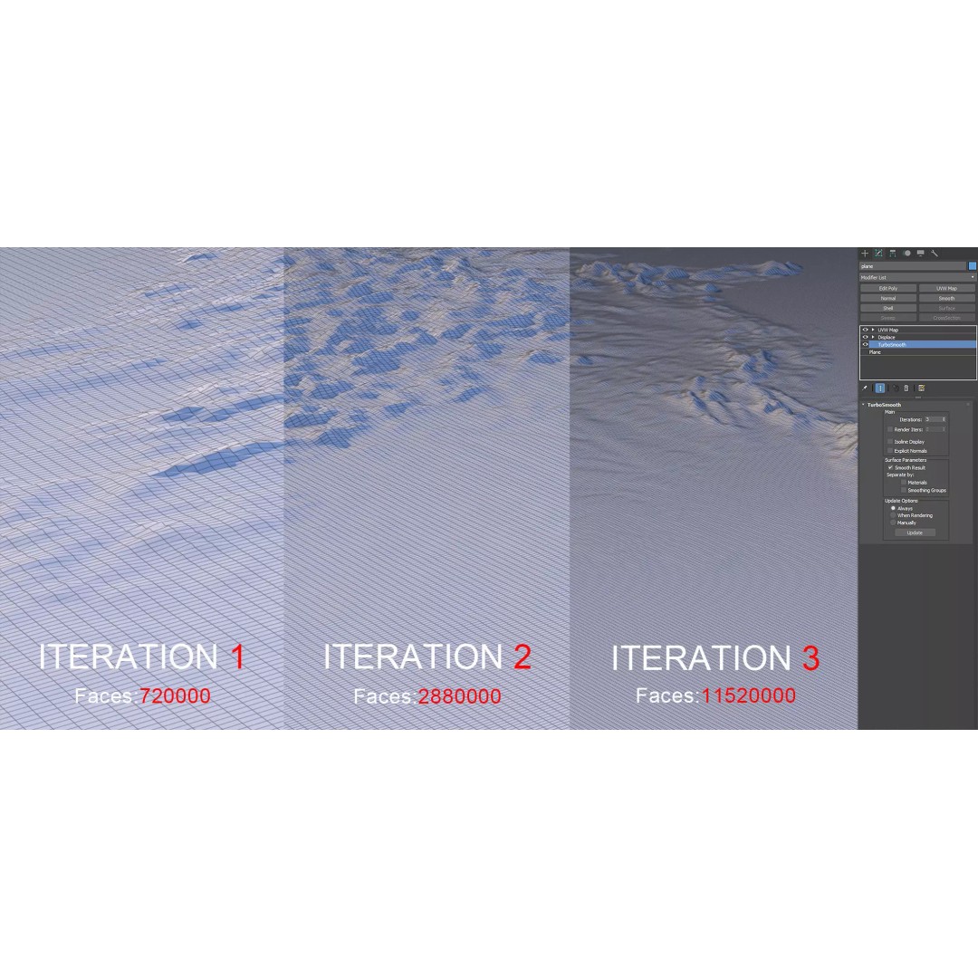 Indonesia Map 3D Model – Realistic Satellite Terrain, FBX & OBJ - View 22