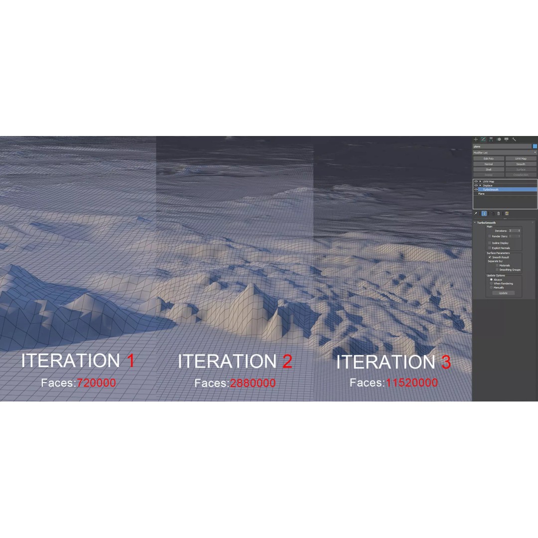 Syria Map 3D Model – Realistic Satellite Terrain, 15K Textures - View 20