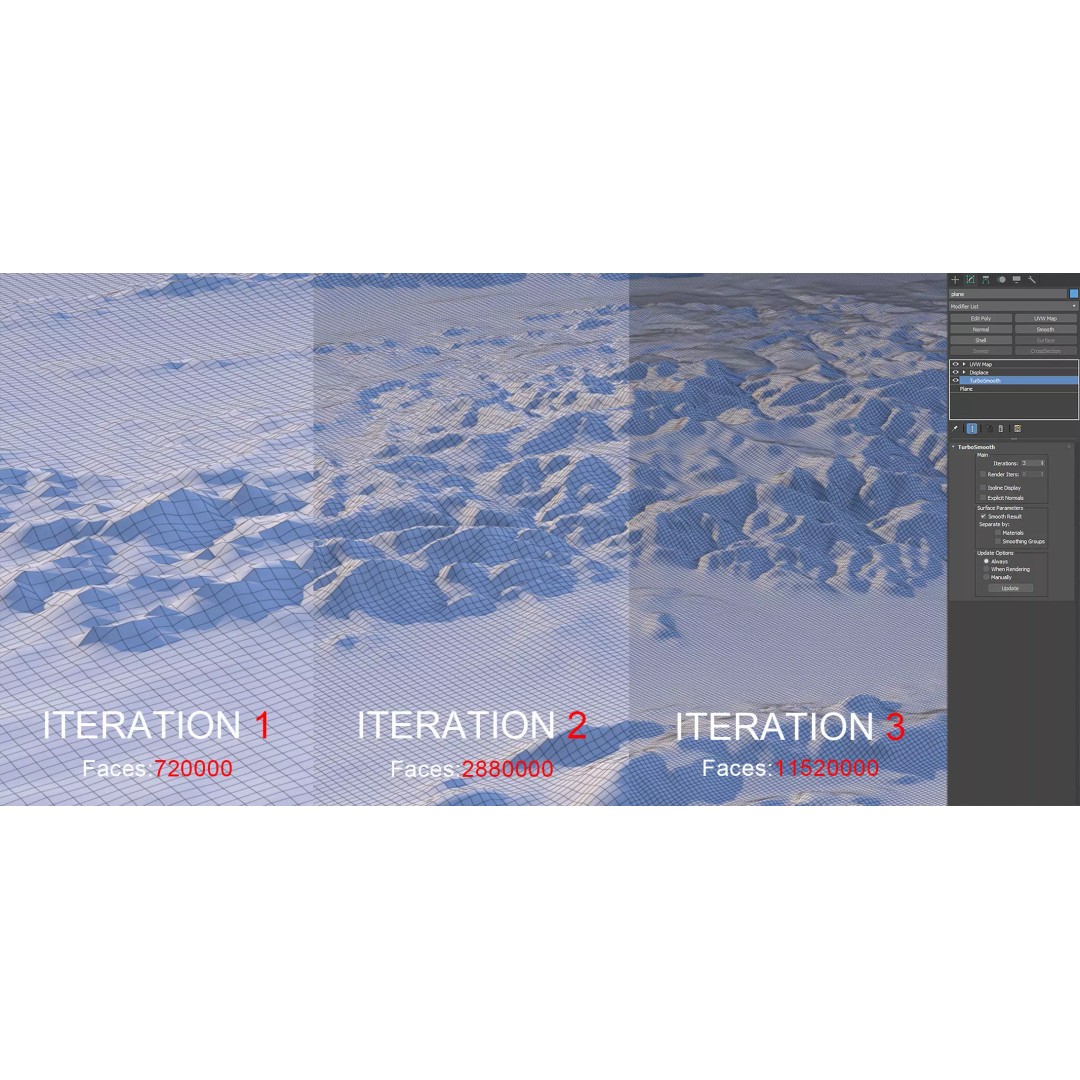 Dominican Republic Map 3D Model – Realistic Satellite Terrain, FBX, OBJ - View 20