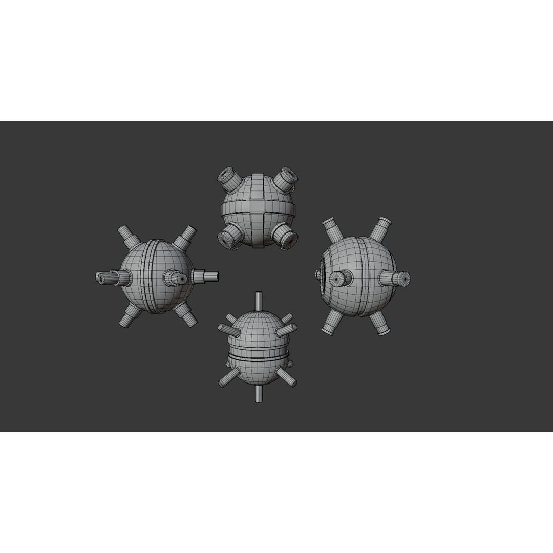 Sci-Fi Mines 3D Model – Low Poly Game Asset, FBX, PBR Textures - View 15