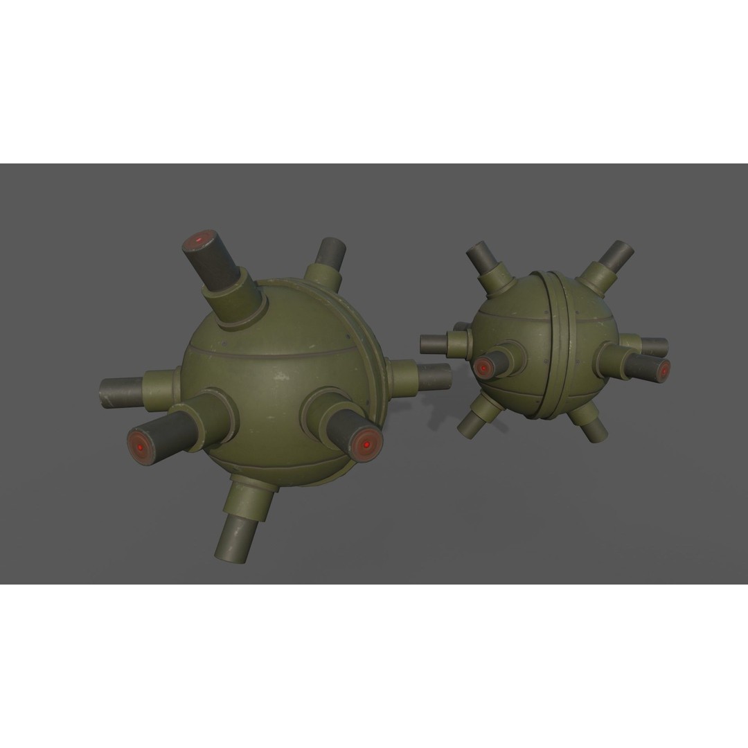 Sci-Fi Mines 3D Model – Low Poly Game Asset, FBX, PBR Textures - View 7