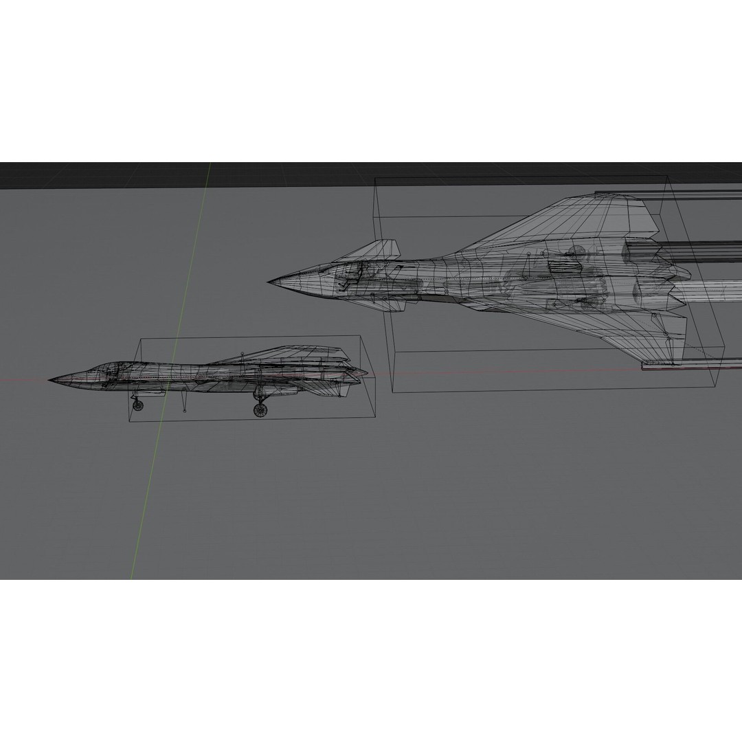 Boeing F-47 Thunderstorm 3D Model – Low Poly Rigged Aircraft, FBX, OBJ - View 16