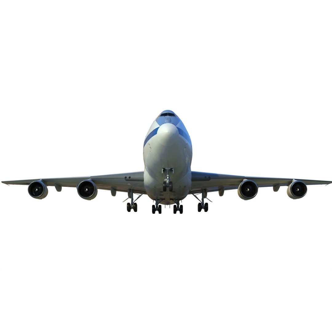 Boeing E-4 Doomsday Plane 3D Model – PBR Aircraft Asset, FBX, Blender - View 11