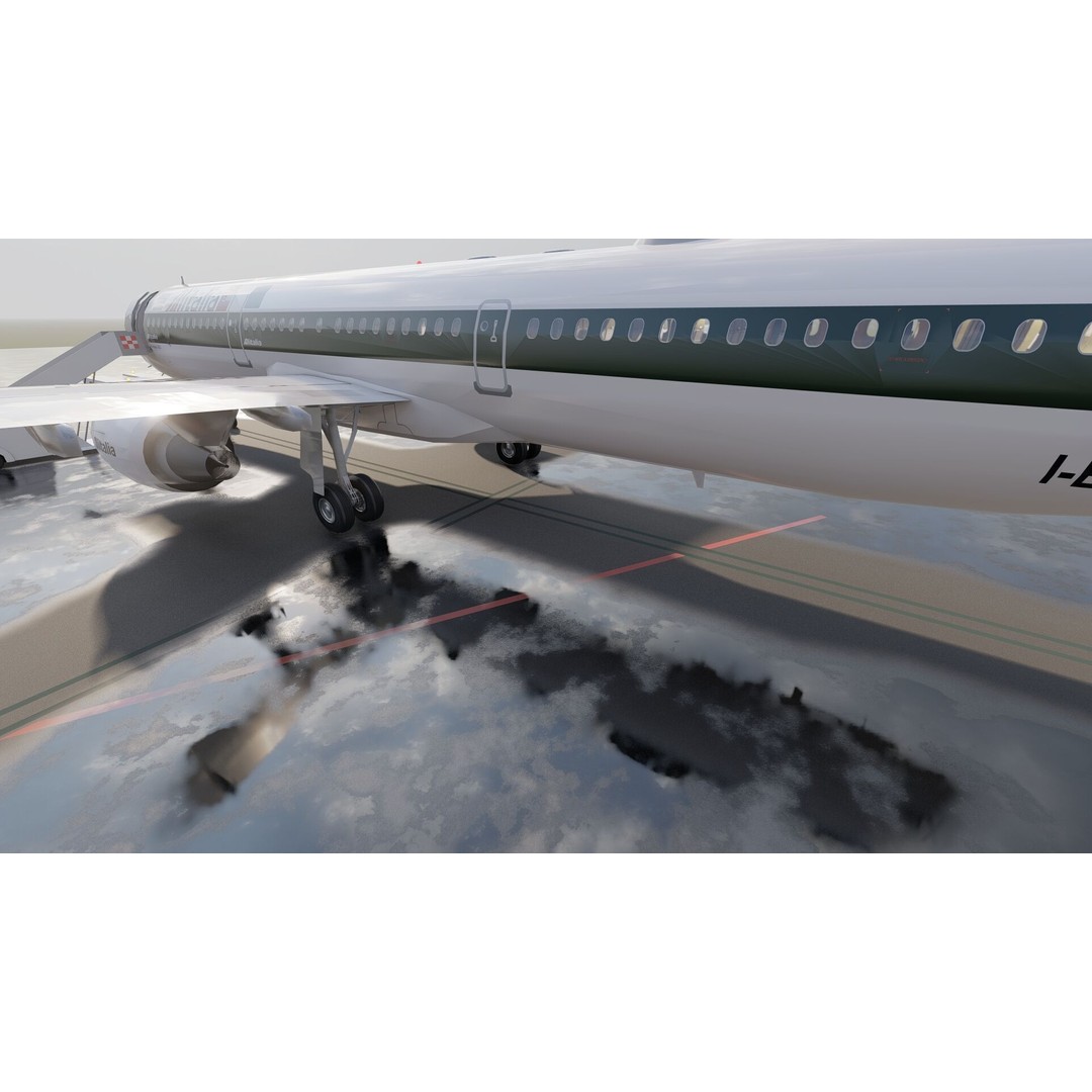 AIRBUS A321 3D Model – Detailed Commercial Aircraft with Interior - View 13