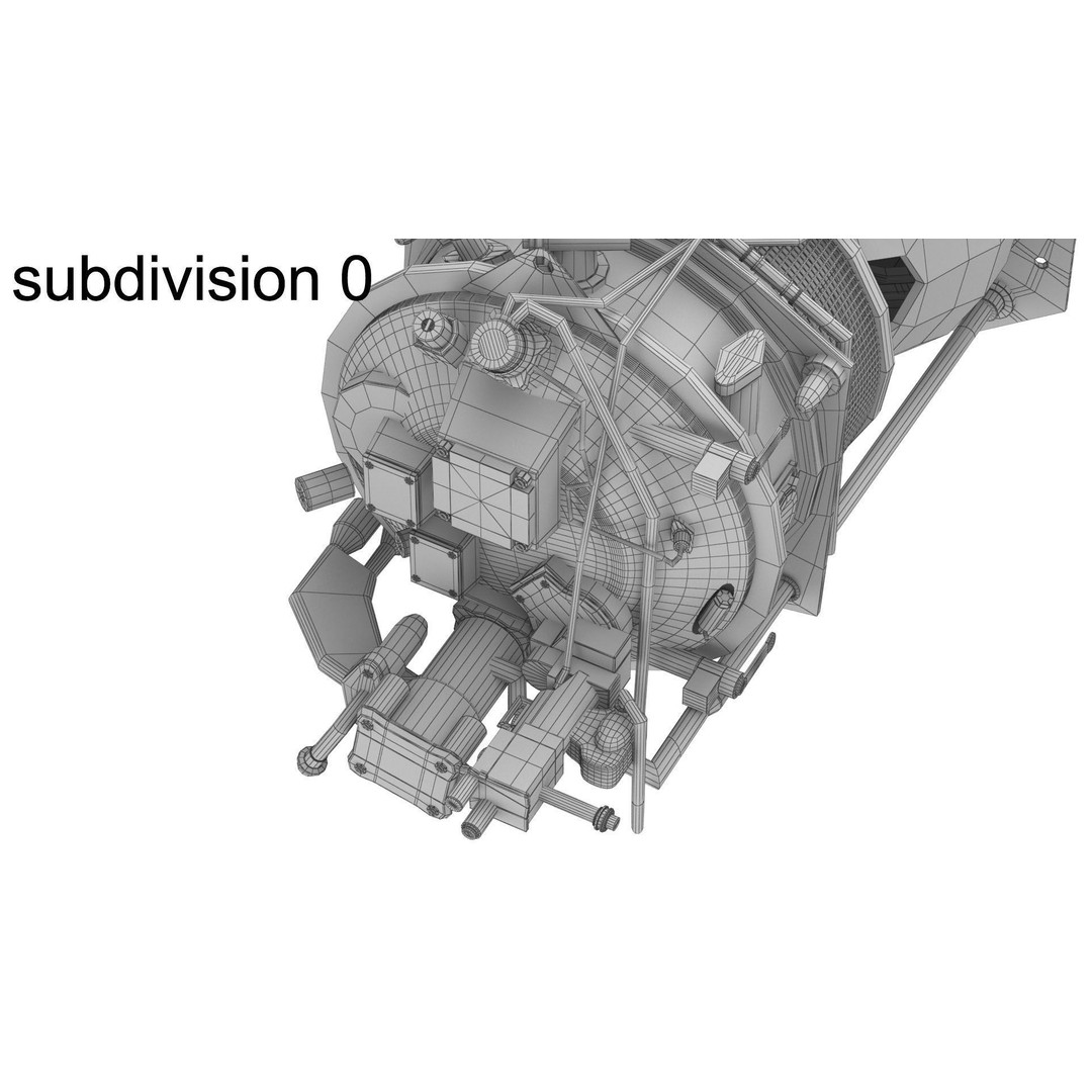 Pratt and Whitney Canada PT6 Engine 3D Model – PBR Game-Ready, FBX, OBJ - View 29