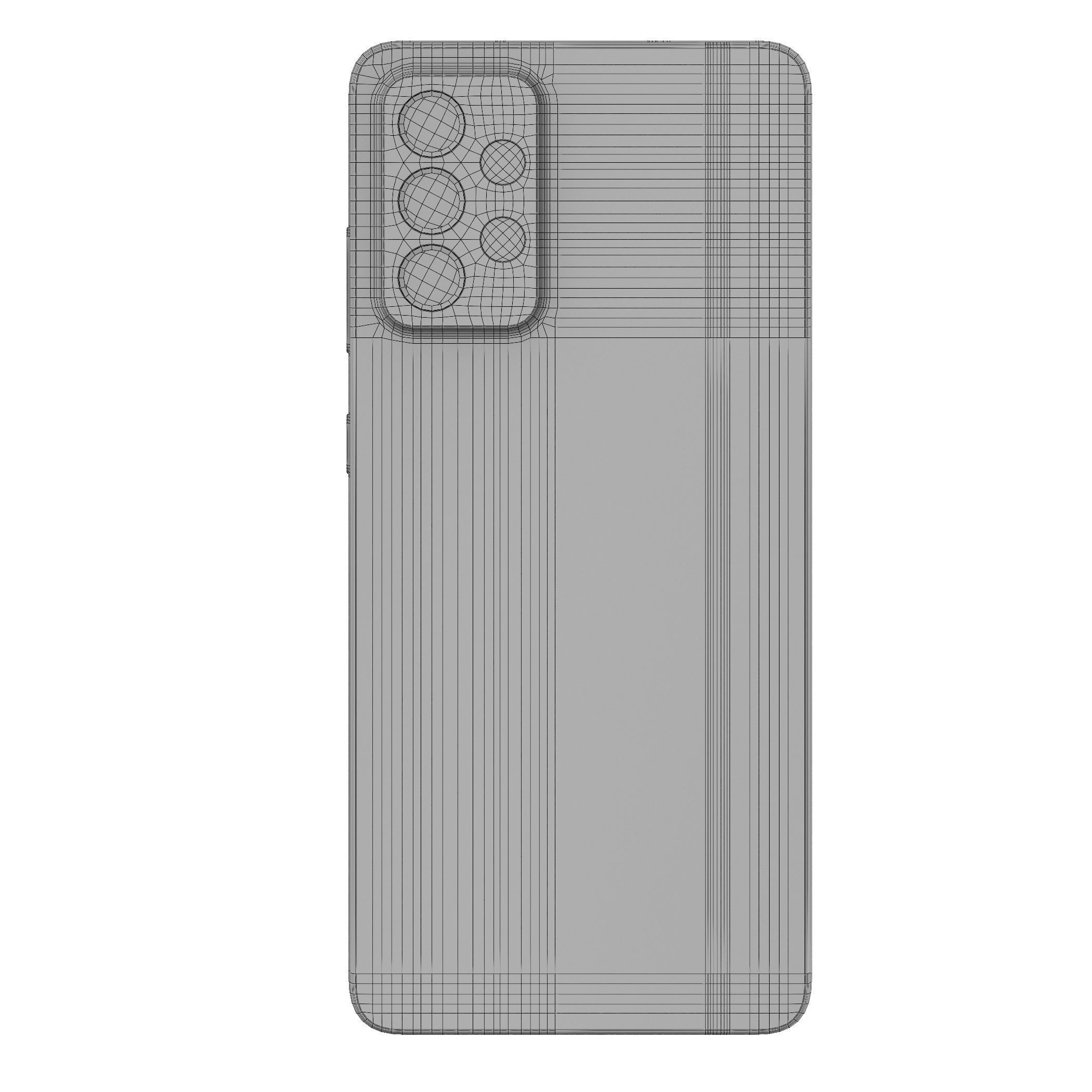 Samsung A72 Mobile Phone - Photo Real 3D Model - View 9