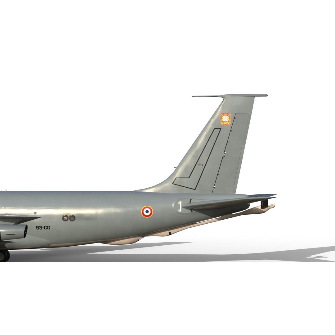 C-135FR Stratotanker 3D Model – PBR Military Aircraft, FBX - View 13