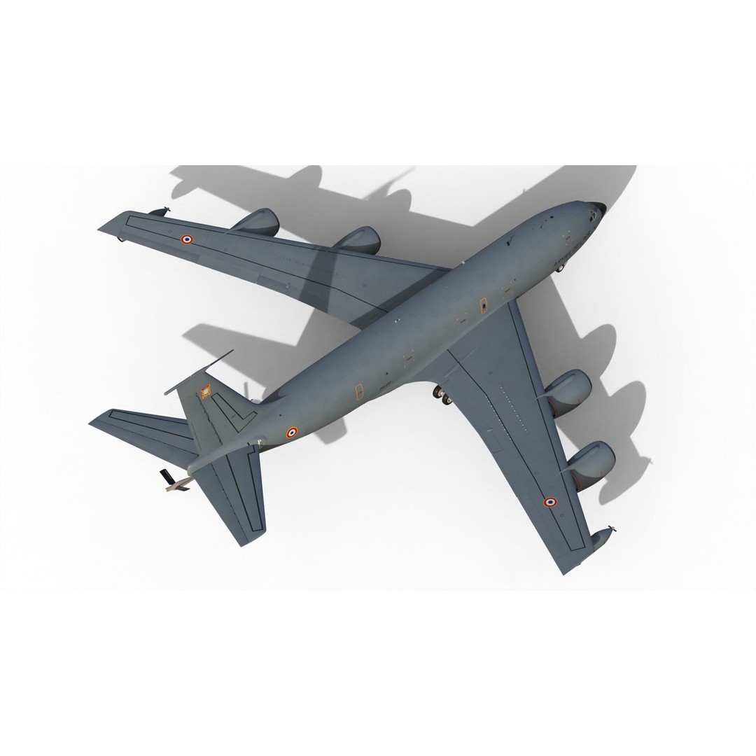 C-135FR Stratotanker 3D Model – PBR Military Aircraft, FBX - View 5