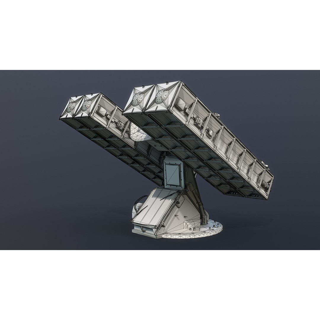 9K35 Strela-10 3D Model – Low Poly Game Ready Missile System, FBX - View 25