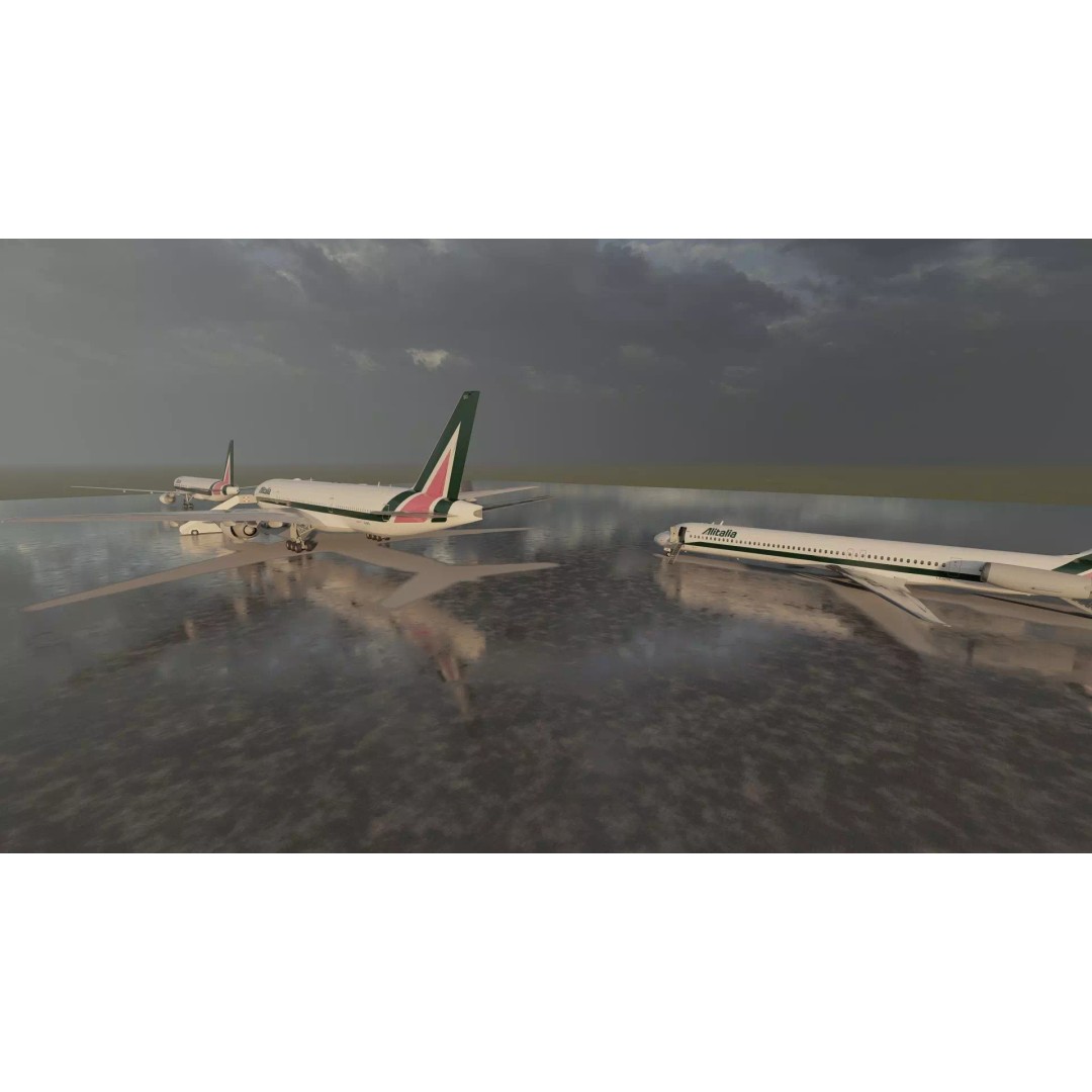 Boeing 777-200 3D Model – Detailed Aircraft with Interior, FBX - View 11
