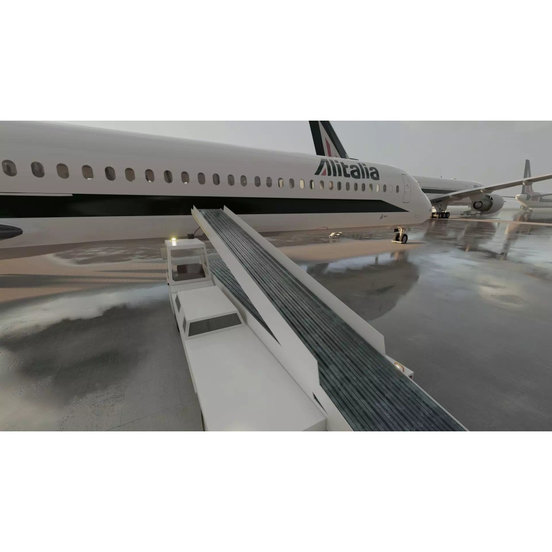 Boeing 777-200 3D Model – Detailed Aircraft with Interior, FBX - View 14