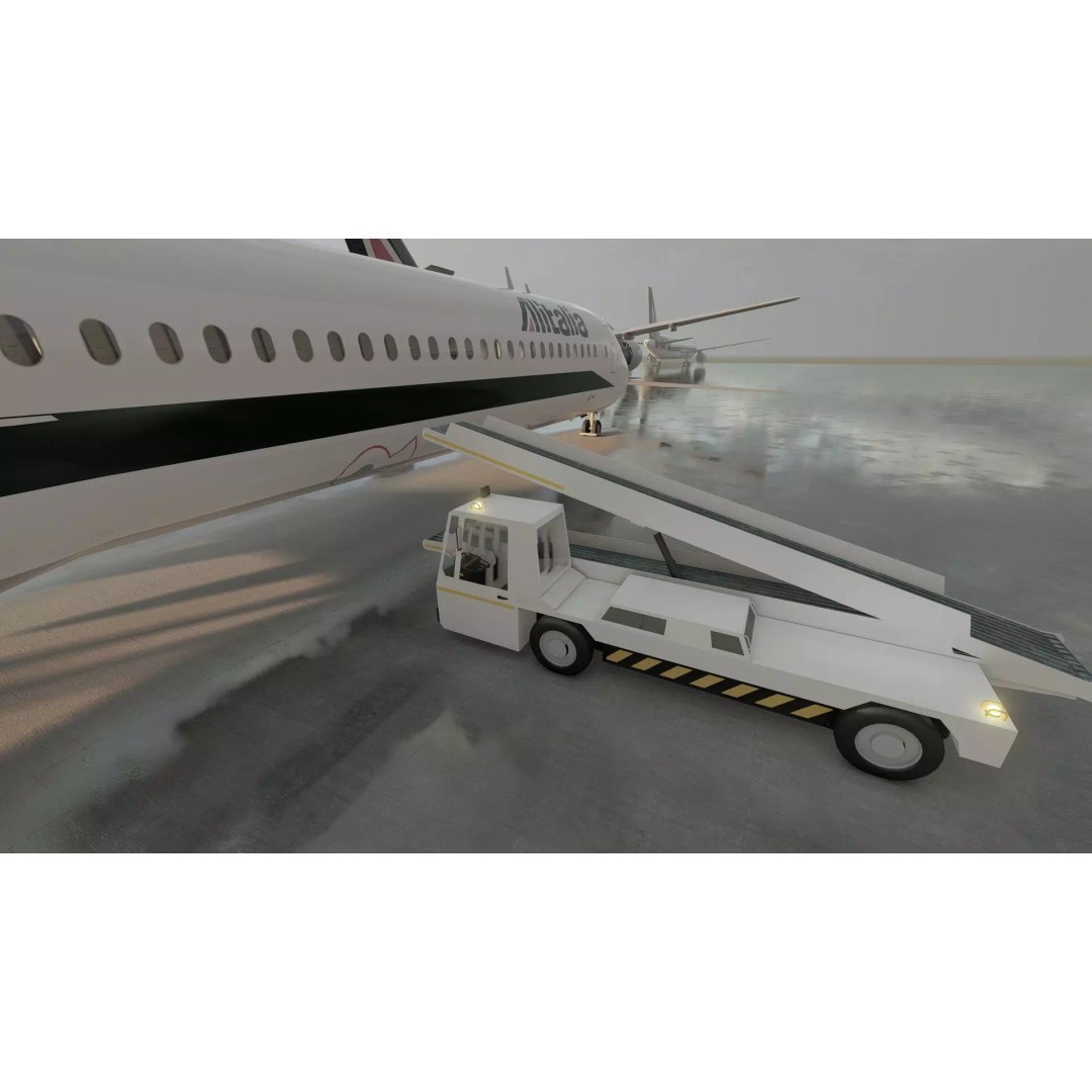 Boeing 777-200 3D Model – Detailed Aircraft with Interior, FBX - View 15