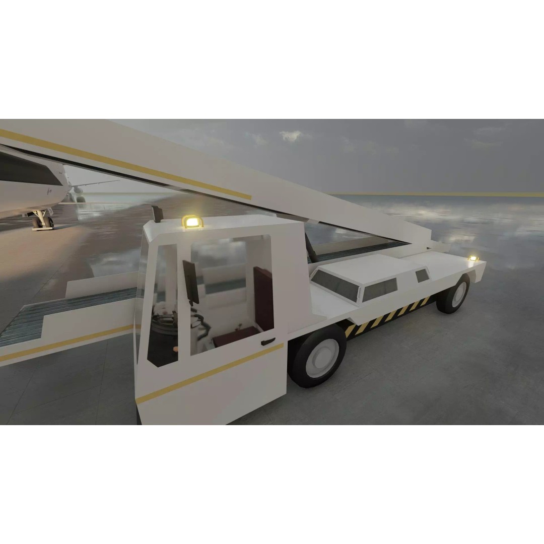 Boeing 777-200 3D Model – Detailed Aircraft with Interior, FBX - View 16