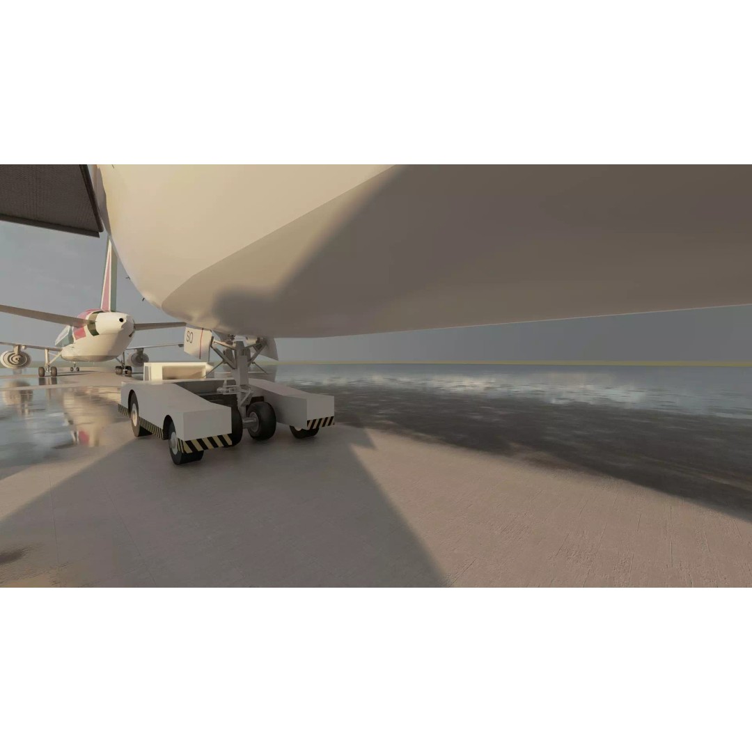 Boeing 777-200 3D Model – Detailed Aircraft with Interior, FBX - View 22