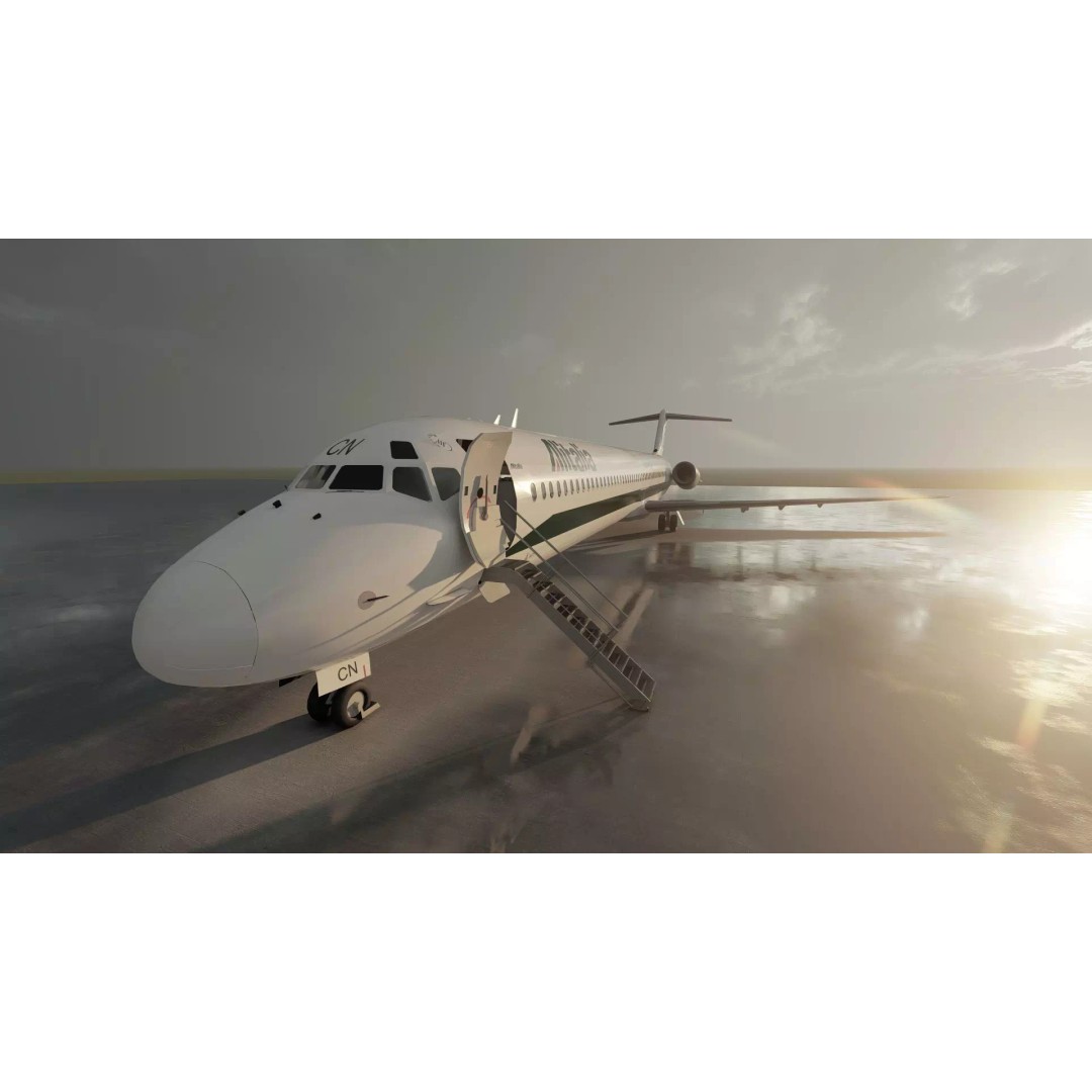 Boeing 777-200 3D Model – Detailed Aircraft with Interior, FBX - View 27