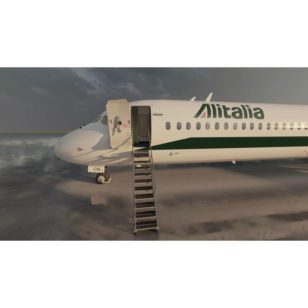Boeing 777-200 3D Model – Detailed Aircraft with Interior, FBX - View 29
