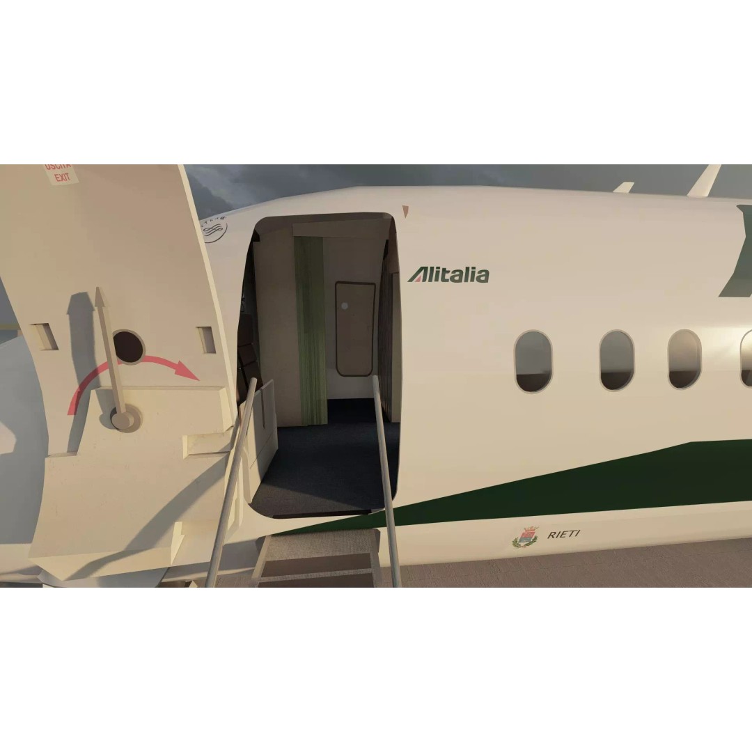 Boeing 777-200 3D Model – Detailed Aircraft with Interior, FBX - View 30