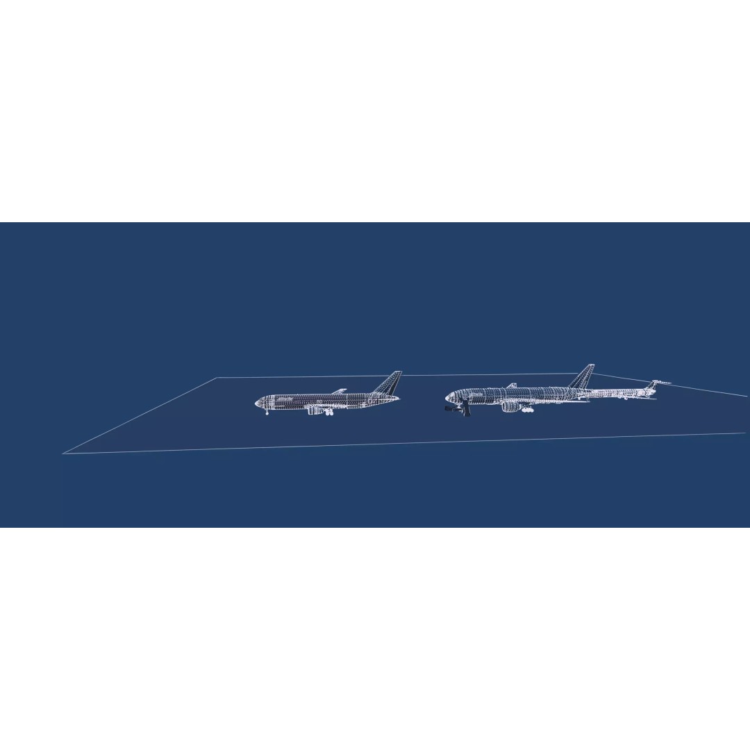 Boeing 777-200 3D Model – Detailed Aircraft with Interior, FBX - View 49