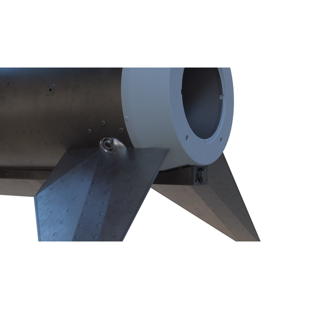 RVV-BD Aircraft Guided Air-to-Air Missile 3D Model – PBR Game Asset, FBX - View 12