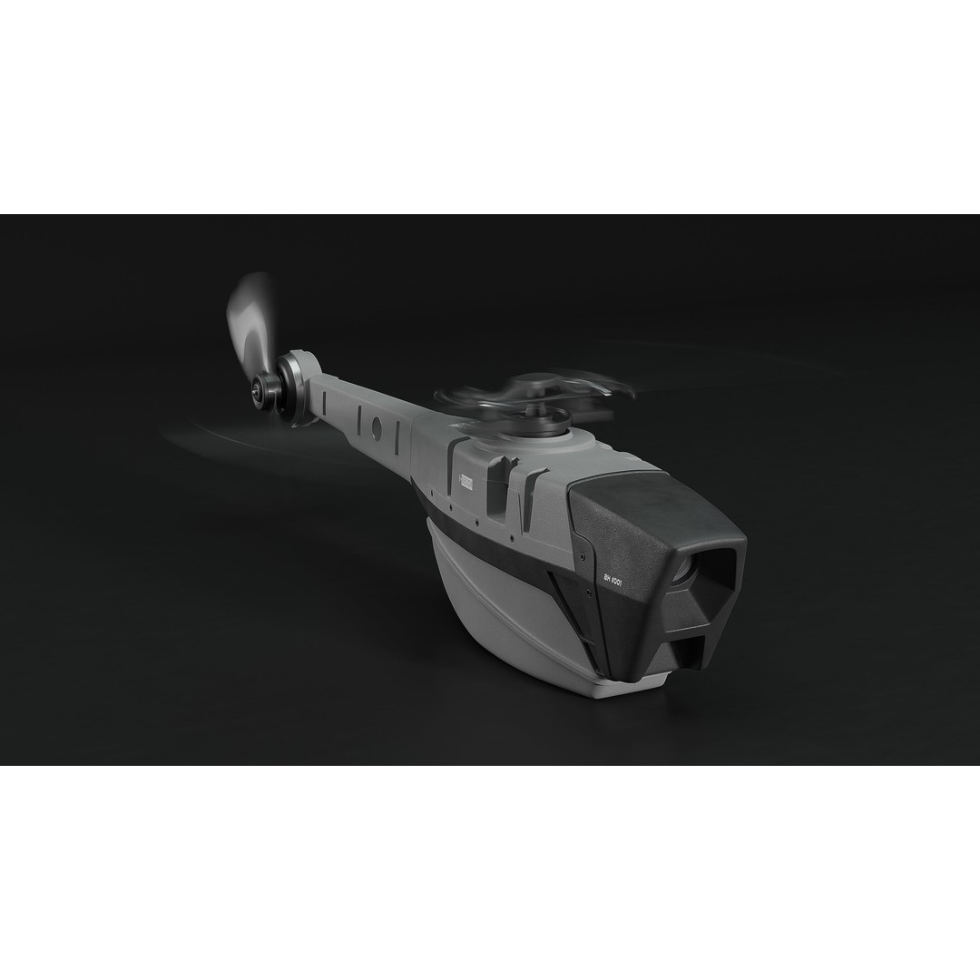 Black Hornet Drone 3D Model – High Poly Animated Rigged Asset, Blender - View 5