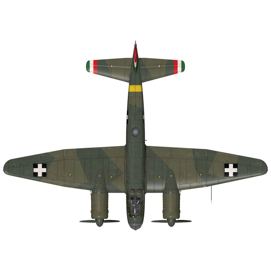 Junkers Ju 88 D-2 3D Model – High Poly Military Aircraft, FBX - View 15