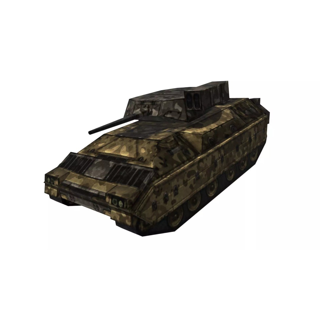 Military Vehicles 3D Model – Low Poly Bundle for Retro Games, FBX - View 10