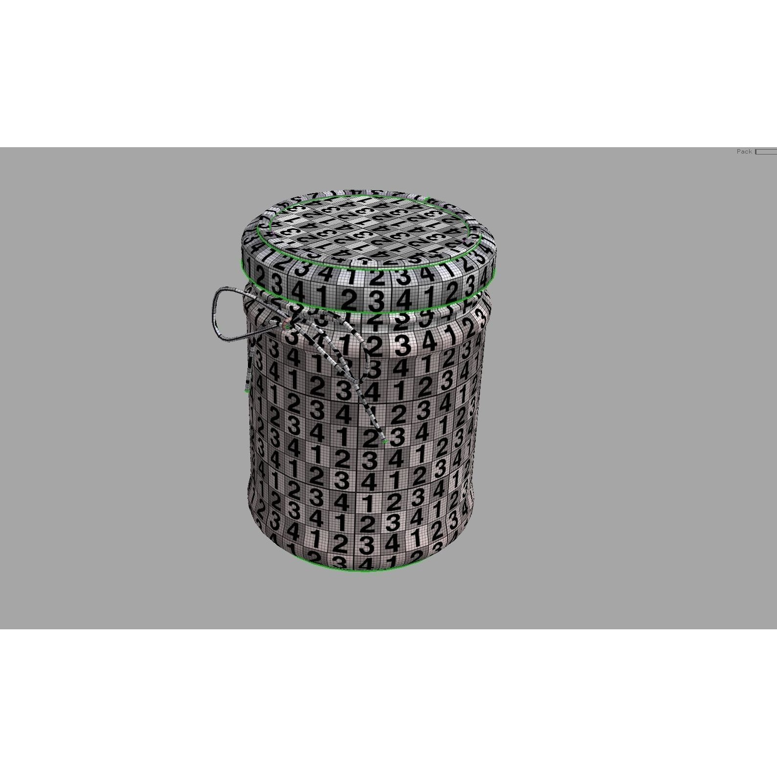 Jars L-O-V-E - PBR Game-Ready 3D Model - View 15