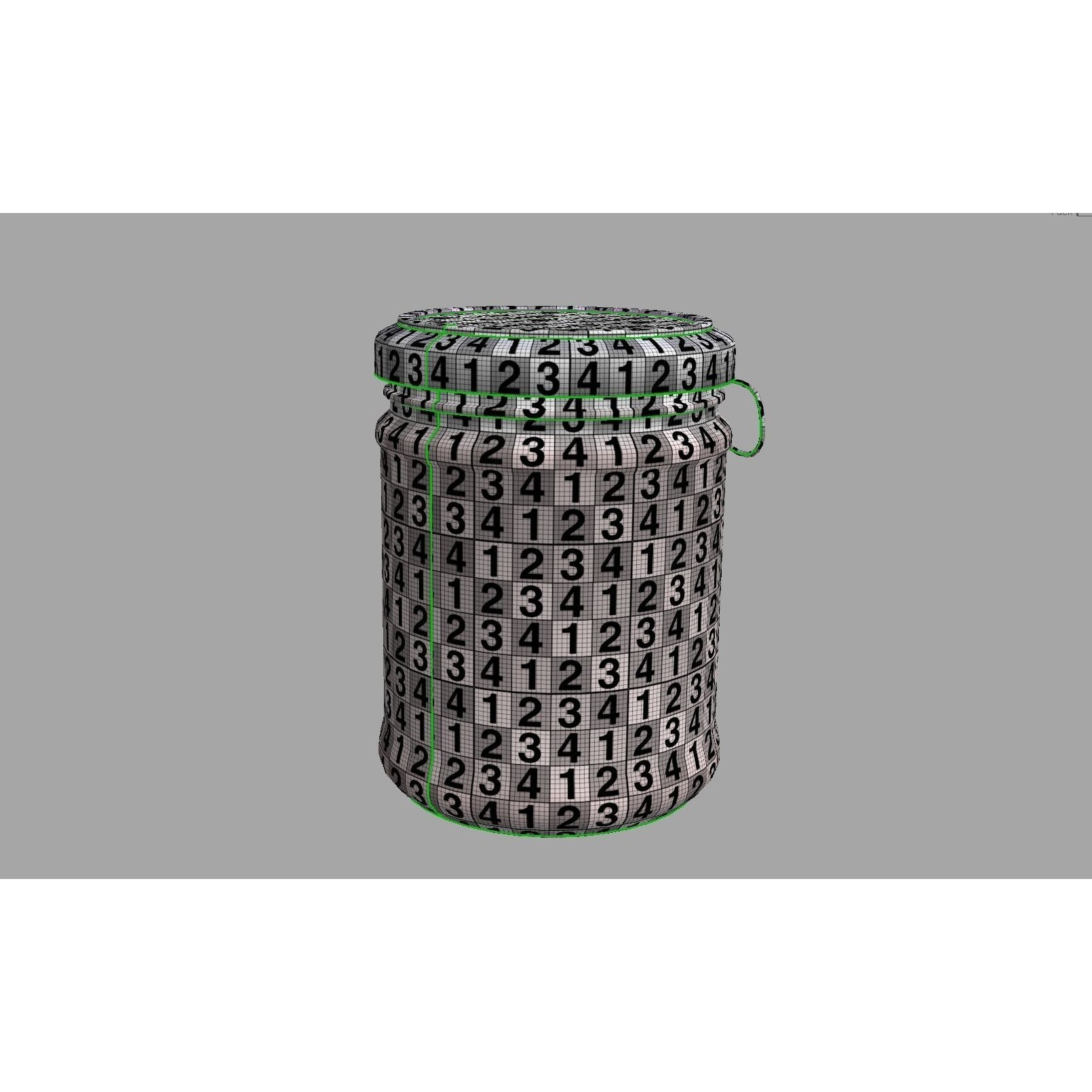 Jars L-O-V-E - PBR Game-Ready 3D Model - View 16