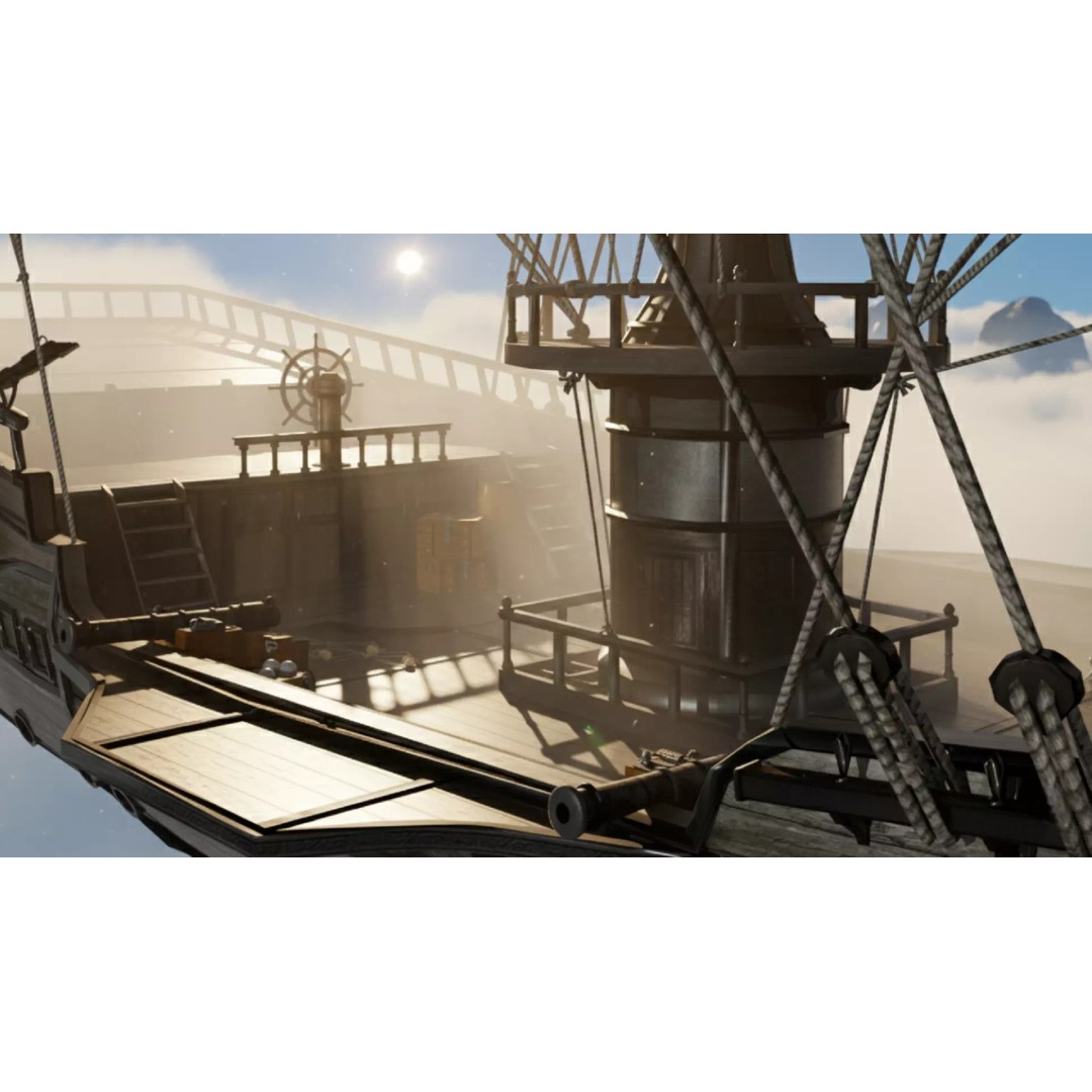Steampunk Airship 3D Model – Premium Low-Poly Game Asset, FBX - View 12