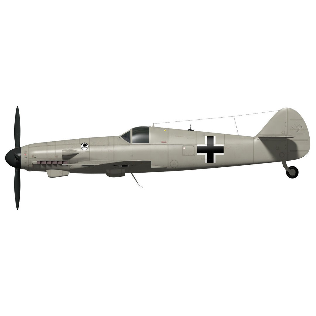 Skoda Kauba V5 3D Model – High Poly Military Aircraft, FBX - View 10