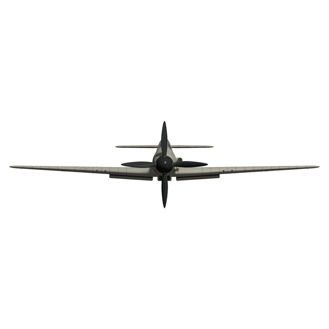 Skoda Kauba V5 3D Model – High Poly Military Aircraft, FBX - View 12