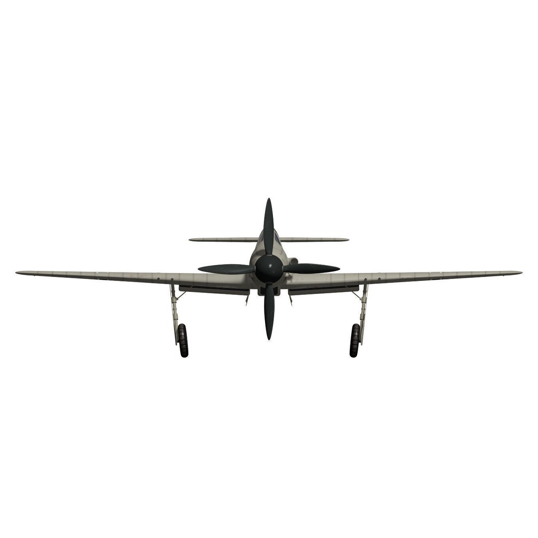 Skoda Kauba V5 3D Model – High Poly Military Aircraft, FBX - View 13