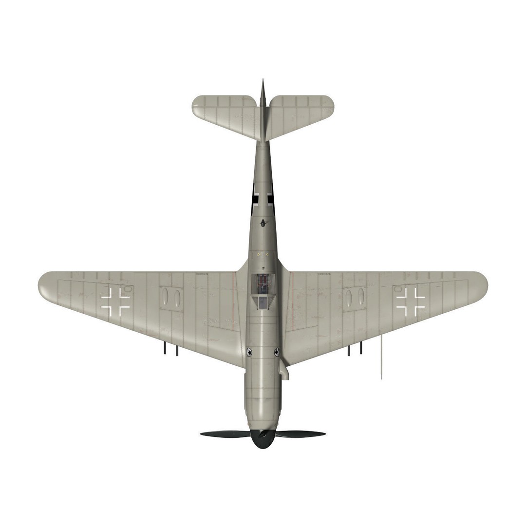 Skoda Kauba V5 3D Model – High Poly Military Aircraft, FBX - View 14