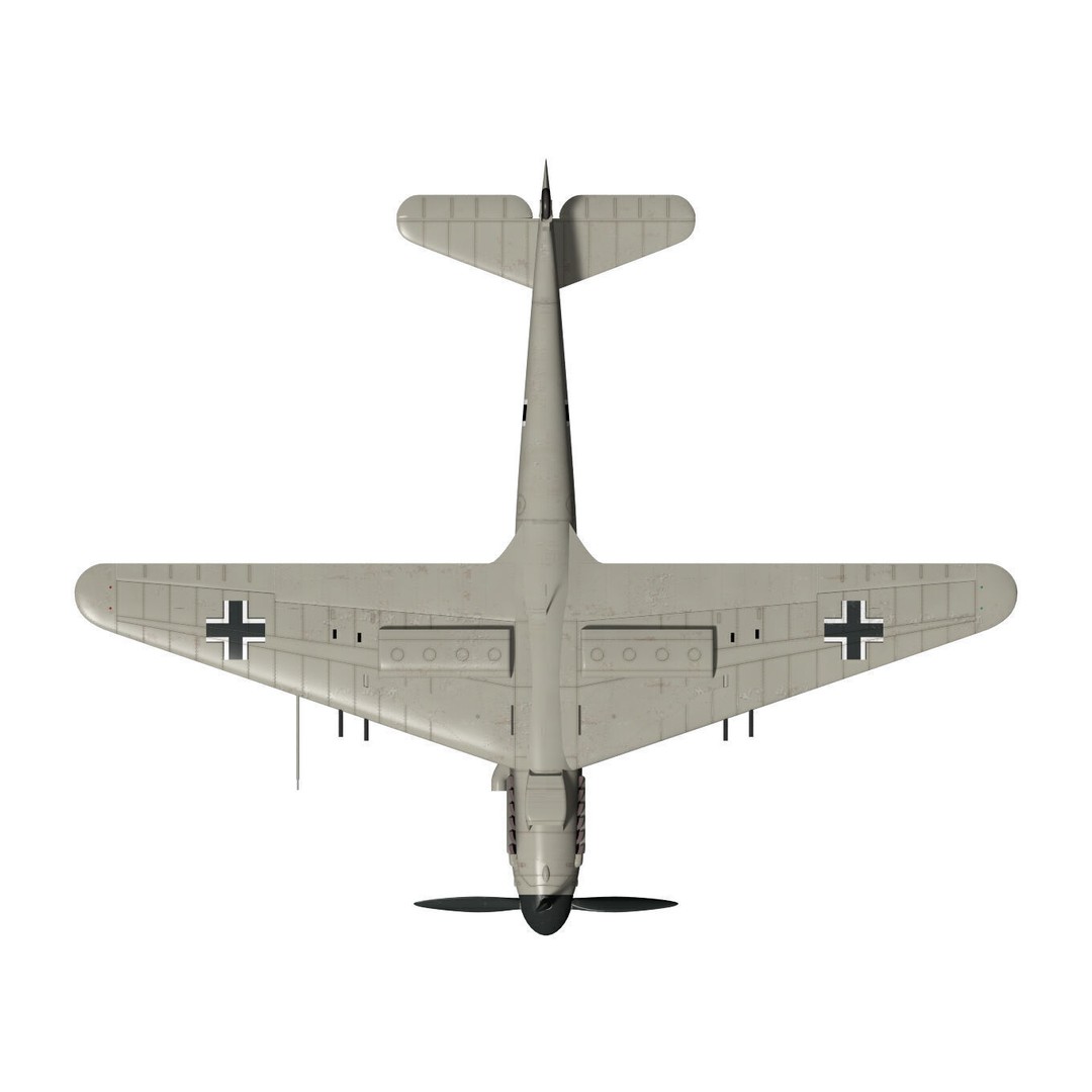 Skoda Kauba V5 3D Model – High Poly Military Aircraft, FBX - View 15