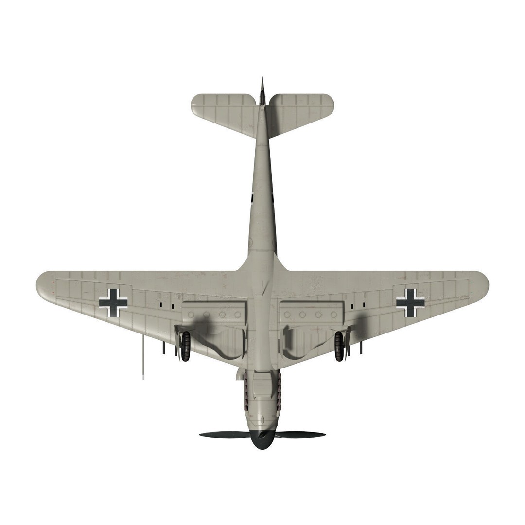 Skoda Kauba V5 3D Model – High Poly Military Aircraft, FBX - View 16