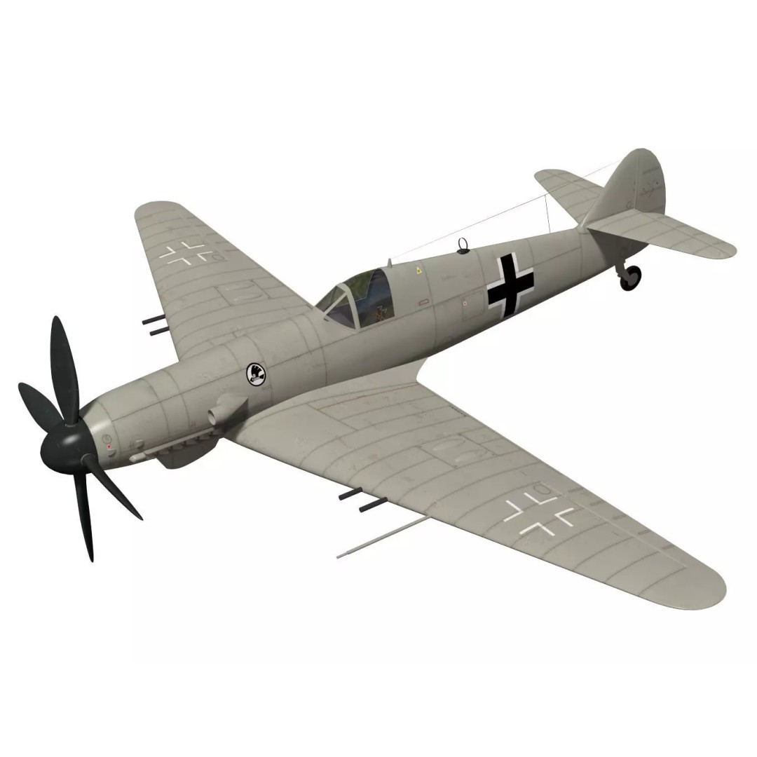 Skoda Kauba V5 3D Model – High Poly Military Aircraft, FBX - View 2