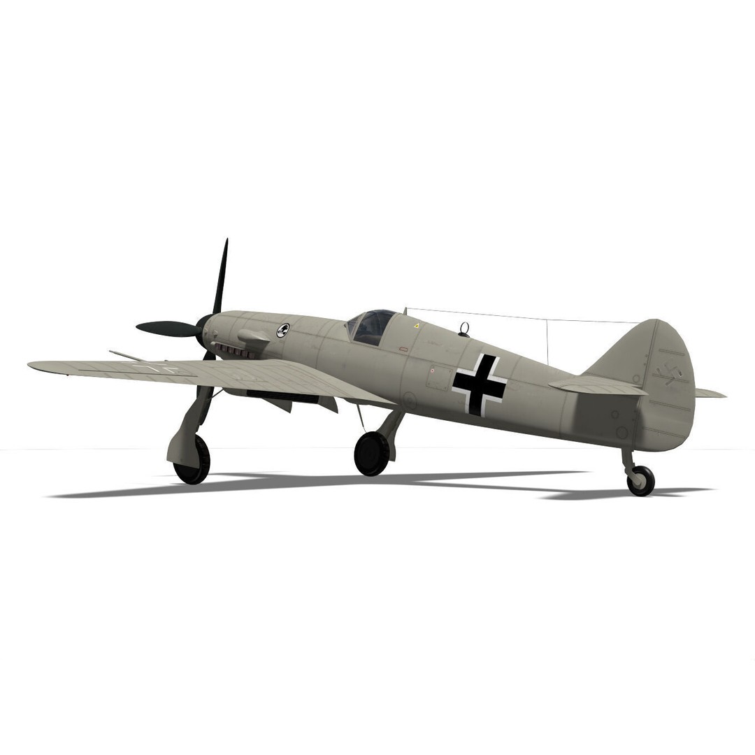 Skoda Kauba V5 3D Model – High Poly Military Aircraft, FBX - View 8