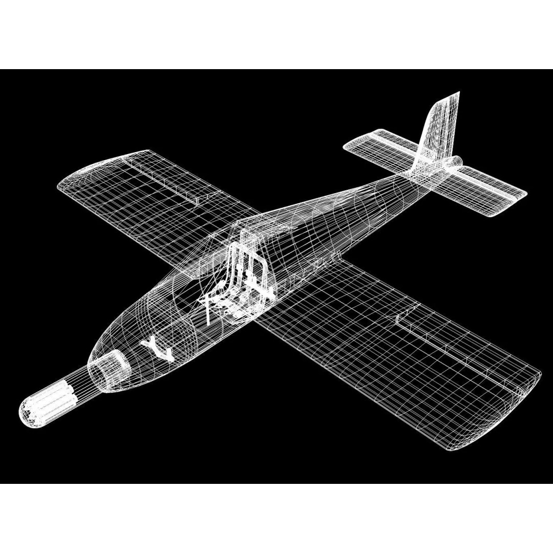 Zeppelin Rammer 3D Model – High Poly Military Aircraft, FBX