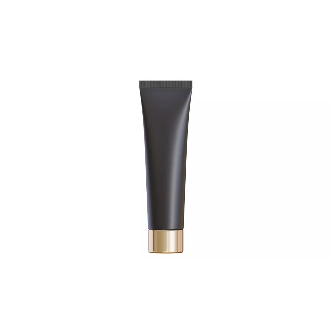 Black Cosmetic Tube 3D Model – PBR Textured, Blender, FBX, Game Ready - View 2