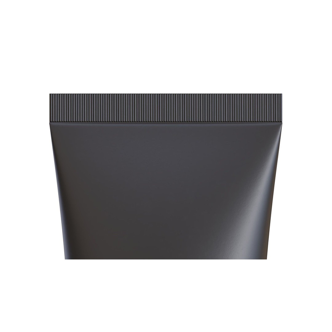Black Cosmetic Tube 3D Model – PBR Textured, Blender, FBX, Game Ready - View 4