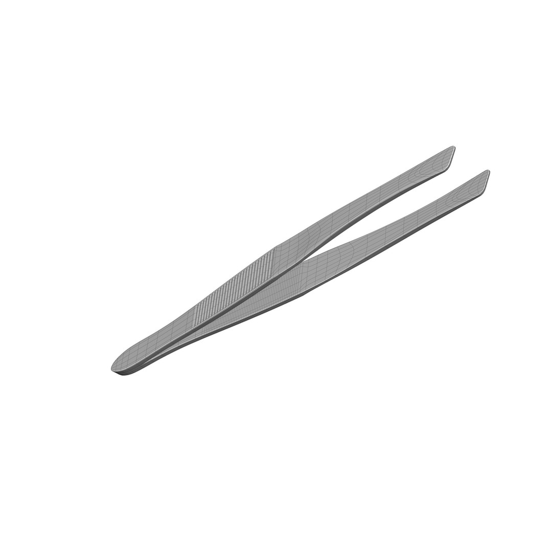 Tweezer 3D Model – Photorealistic Tool with PBR Textures, FBX - View 11