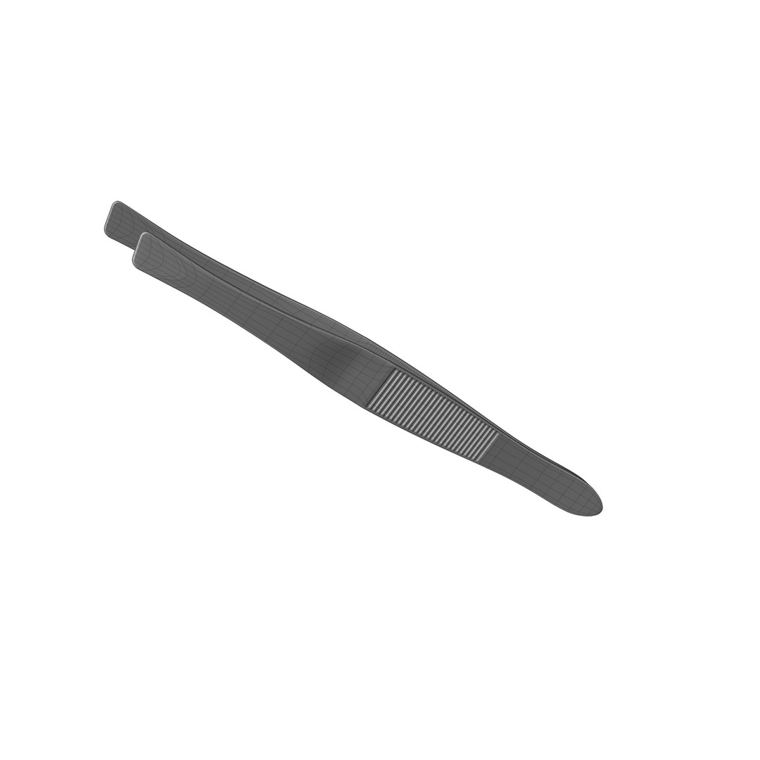 Tweezer 3D Model – Photorealistic Tool with PBR Textures, FBX - View 13