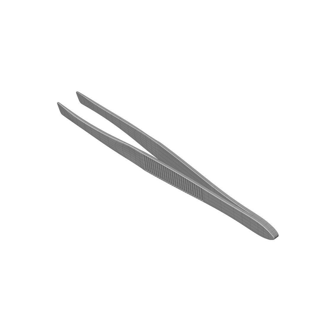 Tweezer 3D Model – Photorealistic Tool with PBR Textures, FBX - View 15