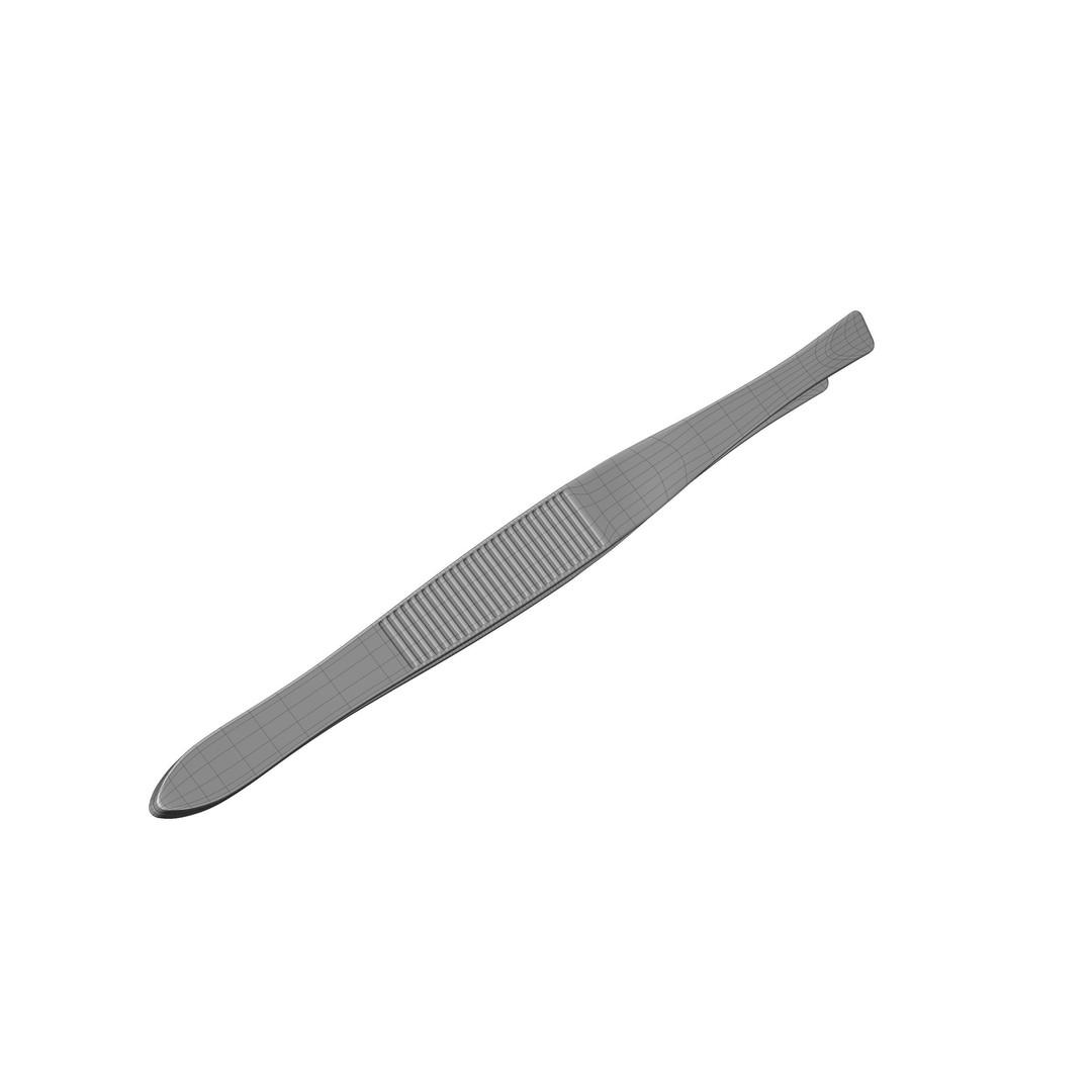 Tweezer 3D Model – Photorealistic Tool with PBR Textures, FBX - View 17