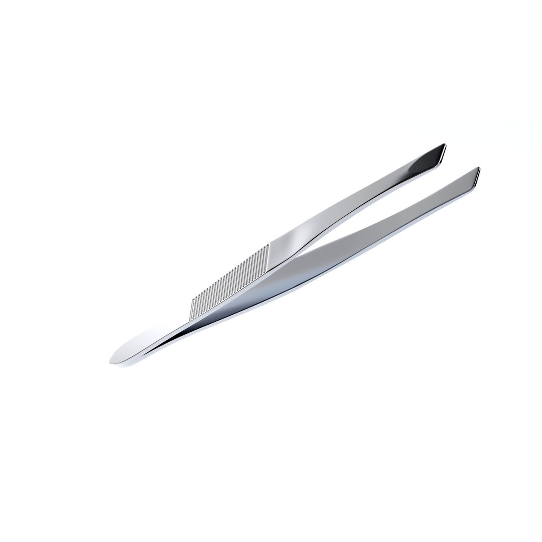 Tweezer 3D Model – Photorealistic Tool with PBR Textures, FBX - View 3