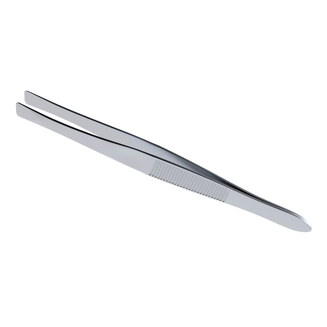 Tweezer 3D Model – Photorealistic Tool with PBR Textures, FBX - View 6