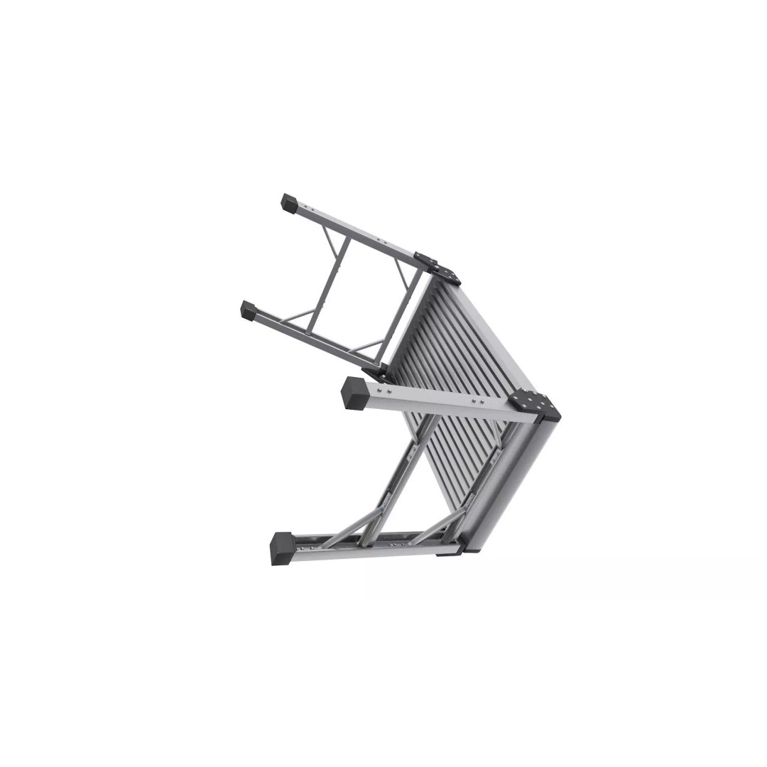 Multifunctional Aluminium Ladder 3D Model – High Poly PBR Asset, FBX - View 4