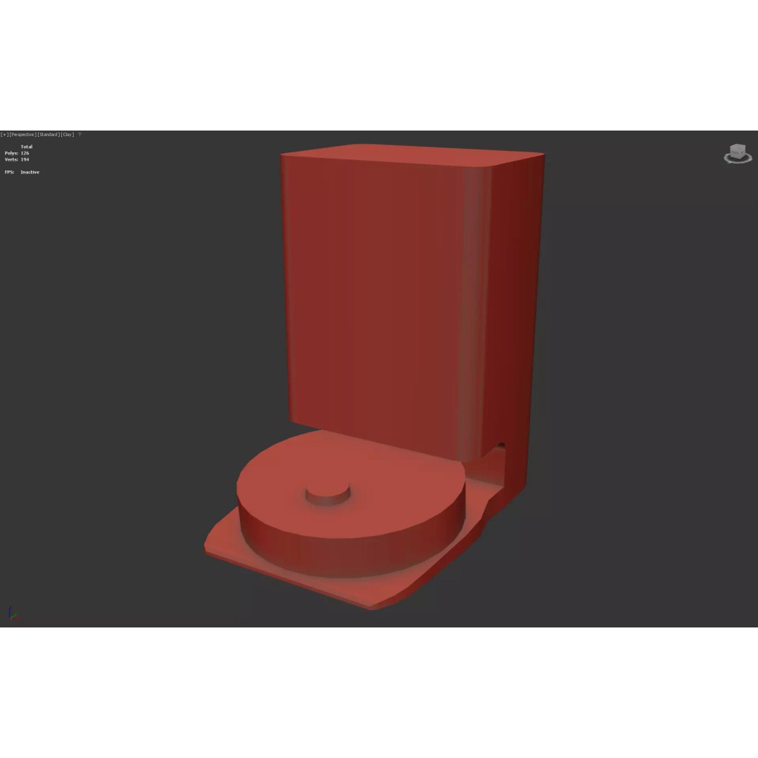Generic Vacuum Cleaner 3D Model – Low Poly PBR Game Asset, FBX