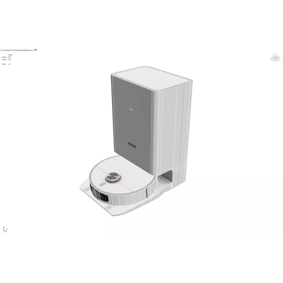 Generic Vacuum Cleaner 3D Model – Low Poly PBR Game Asset, FBX - View 10